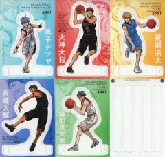 【中古】雑貨 [単品] 集合 クリアスタンドラインナップ(5体) 「コミック ジャンププレミアムBOX 黒子のバスケ BOX1」 同梱特典