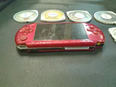 PSP-3000 レッド 本体＋ソフト6本 まとめ売り
