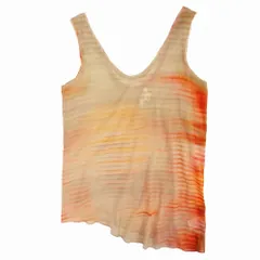 未使用◆ヘルムートラング◆タンクトップ◆HELMUT LANG Archives HELMUT LANG ヘルムートラング 変形 タンクトップ ドレープ