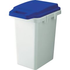 【迅速発送】TRUSCO(トラスコ) 連結ワンハンドパッキンペール ブルー 33L ゴミ箱 ダストボックス TRHPP-33-B