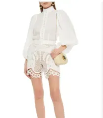 【新品未使用！】ジマーマン zimmermann ⭐︎レースドレス⭐︎パールトリム！ ZIMMERMANN DRESSES❤️ ジマーマンの2025-26年秋冬コレクションより