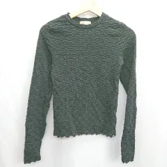 ◇ ⊂ nano universe ナノ ユニバース 透け感有り 長袖 ブラウス サイズF ブラック レディース E  【1501160005878】