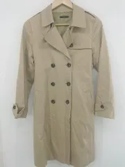 ◇ ◎ URBAN RESEARCH ROSSO 通勤 OL カジュアル 長袖 トレンチ コート サイズM ベージュ系 レディース P 1308010009969のサムネイル