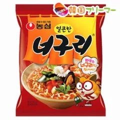 農心 ノグリラーメン 120g-1個　韓国ラーメン 激辛ラーメン 韓国食品 韓国食材 ラーメン キムチ 焼肉 韓国料理 韓国1番ラーメン NONGSHIM！！！ノグリ麺