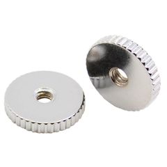 サムホイール Thumbwheel - ABR-1 Style, Plated Brass, USA, Chrome