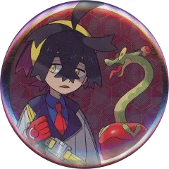 【中古】バッジ・ビンズ スグリ＆カミツオロチ 「ポケットモンスター スカーレット・バイオレット ゼロの秘宝 缶バッジコレクション～ゼロの秘宝編～」 ポケモンセンター限定