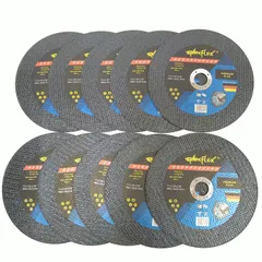 切断砥石　180x1.6x22.2　10枚　サンダー　グラインダー　サンダー替え刃　電動工具　切断工具　金属加工　鉄　ステンレス　アルミのサムネイル