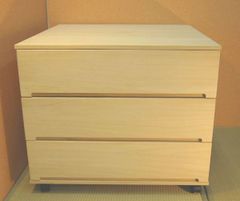 押入 桐タンス 京都市やま 押入 幅75ｃｍ ワイド 桐箪笥収納　桐たんす 3段
