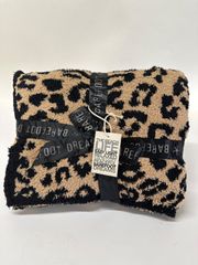 【展示品】Barefoot Dreams B563 ベアフットドリームス ブランケット CozyChi Blanket CAMEL/BLACK O/S