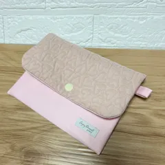 ハート模様のマルチケース　お薬手帳入れ　母子手帳入れ