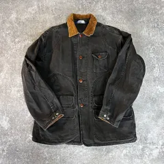 ラルフローレン　カバーオール　ブラック　襟コーデュロイ　裏地チェック柄　美品 183048482.jpg?cmsp_timestamp=