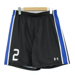 アンダーアーマー ショートパンツ ハーフパンツ スポーツウエア ボトムス 黒 メンズ LGサイズ ブラック UNDER ARMOUR 【中古】