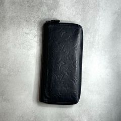 LOUIS VUITTON ルイヴィトン / ヴェルティカルジッピーウォレット 長財布 ジップアラウンド モノグラムシャドウ ノワール ブラック M62902