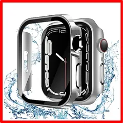 【送料無料 】 40MM_光沢のシルバー 1枚 YUGYUG for Apple Watch ケース 49mm 45mm 44mm 41mm 40mm 対応 A