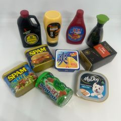 海外ミニチュア 10点セット　Coles Little Shop Checkers 食品　パッケージ