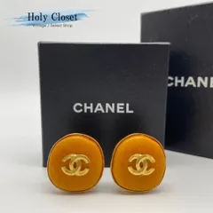 【CHANEL】 シャネル ココマーク ストーン イヤリング