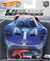 【中古】ミニカー 1/64 ’16 FORD GT RACE 「Hot Wheels カーカルチャー CIRCUIT LEGENDS」 [FCL26]