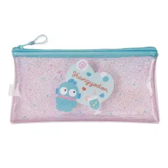 【メール便】ハンギョドン ペンポーチ キラキラフラットペンケース サンリオ エムプラン 新学期準備文具 キャラクター グッズ 