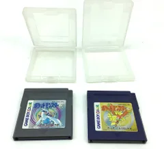 6088 【動作確認済】ポケットモンスター 金・銀 2本セット ポケモン ゲームボーイカラー対応ソフト 任天堂 GB ゲームソフト Pokémon GBC用 レトロ