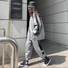 トップス パンツ セットアップ カットソー パーカー スウェット ジャージ 部屋着 ジョガーパンツ ワイドパンツ ミディアム丈 袖あり 長袖 ボリューム袖 フレアスリーブ 萌袖 襟なし ハイネック フレア セミフレア 細身 ストレート ワイド Aライン Iライ