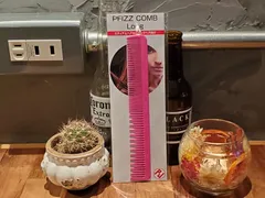 クシ通りなめらかファイズコームロングピンクのサムネイル