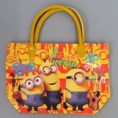 【中古】バッグ イエロー デラックスBIGトートバッグ 「ミニオンズ」