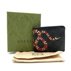 GUCCI 　未使用　グッチ二つ折り財布 　キングスネーク　ミケーレ期 GUCCI 未使用 グッチ二つ折り財布 キングスネーク ミケーレ期