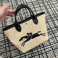 今日特価　着払い　新品未使用　Longchamp　ロンシャン　かごバッグ　 Ｍ サイズ　ハンドバッグ トートバッグ  ショルダーバッグ