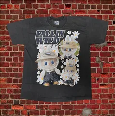 THE MONSTERS FALL IN WILD 　Tシャツ　POP MART LABUBU　ポップマート　ラブブ