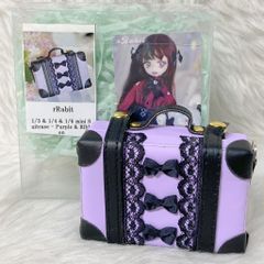 rRabit ドール衣装 リボンとレースのバッグ 60mm×80mm