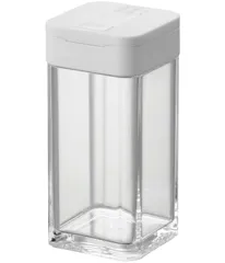 『特価』 山崎実業(Yamazaki) スパイスボトル L ホワイト 約W4.8×D4.8×H10cm タワー tower スライド式開閉 量を調節できる 5825