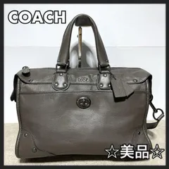 【美品】coach コーチ ショルダーバッグ ナンバー有