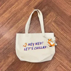 ラネージュ × メゾンキツネ エコバッグ トートバッグ MAISON KITSUNE メゾンキツネ トートバッグ LW05104WW0107 レディース