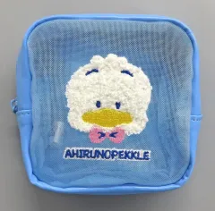 【中古】バッグ 18.あひるのペックル メッシュポーチ 「サンリオ当りくじ はぴだんぶい当りくじ(2025)」