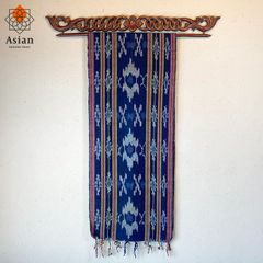 イカット （ジェパラ16）  テーブルセンター バリ雑貨 アジアン雑貨 タペストリー アジアン バリ 布 壁掛け 壁飾り テーブルランナー アジア布 インテリア おしゃれ