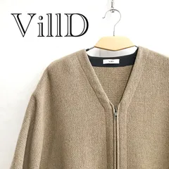 VillD ビルド ポンチョ ケープ コート ロング ブラウン    レディース ファッション