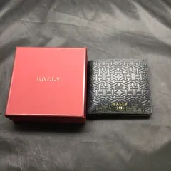新品未使用箱付き！！バリー　二つ折り財布　カードケース Bally バリー BALLY 財布 二つ折り財布 カードケース 小銭入れ