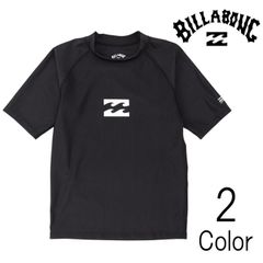 ビラボン Billabong キッズ HI NECK LOGO SS ロゴ 半袖 ラッシュガード UPF50+ 子ども服 bf015850