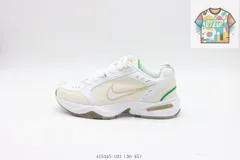 【今日WTO】ナイキ ランニングシューズ 米白緑 415445-103（Beige-Green）-WTO輸入2-CMQ57