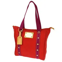 【中古】 中美品 ルイヴィトン LOUIS VUITTON カバ MM トートバッグ ショルダー アンティグア キャンバス レザー M40034 39SC281