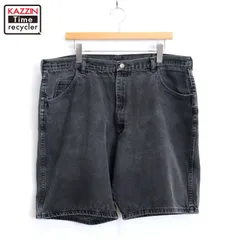 00s Wrangler デニム ショートパンツ メンズ XLサイズ相当 ビッグサイズ オーバーサイズ