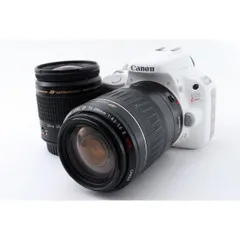 大人気❤️箱付き❤️美品 Canon Kiss X7 ホワイト 届いてすぐ使える キヤノン Canon EOS kiss X7 レンズキット ホワイト SDカード
