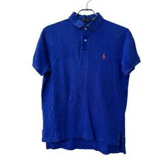 POLO RALPH LAUREN 半袖 ポロシャツ M ブルー ポロラルフローレン 古着卸 アメリカ仕入 a707-5698