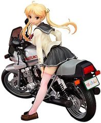 [중고] 바쿠온!! 스즈노기 린&GSX400S 카타나 1/10 스케일 ABS&PVC제 도장이 끝난 완성품 피규어
