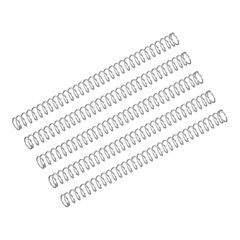 新品 uxcell 圧縮バネ 304ステンレス鋼 3 mm外径 0.3 mmワイヤーサイズ 50 mm自由長さ シルバートーン 5個