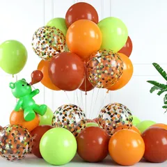 【★数量限定★】風船 バルーン 30個 10インチ 誕生日 飾り付け ゴム風船 紙吹雪風船 ラテックス メタリックバルーン 飾り 装飾 結婚式 お祭り 文化祭 卒業式 運動会 バースデー パーティー おしゃれ デコレーション レッド グリーン オレンジ