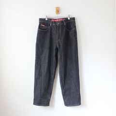 ecko unltd エコーアンリミテッド 00s ブラックデニム バギーパンツ RHINO-CUT 5-PKT 32 （w-2520414）