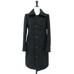 DSQUARED2 ディースクエアード コート ブラック 黒 サイズ:38(S) 花柄 ジャガード ステンカラー コート / ロング イタリア製 アウター ジャケット【レディース】のサムネイル