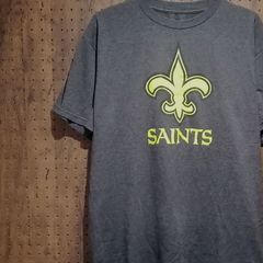 NFL TEAM APPAREL  「SAINTS（ニューオーリンズ・セインツ）」プリントTシャツ　メンズL