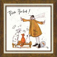 インテリア 絵画 サムトフト 絵画 新作 「 パーフェクト！ 」 Gel加工 Sam Toft 絵画 インテリア 壁掛け 絵画 額入り 絵画 ポスター 絵画 海 インテリア 雑貨 アンティーク アンティーク調 ヨーロピアン インポート 複製画
